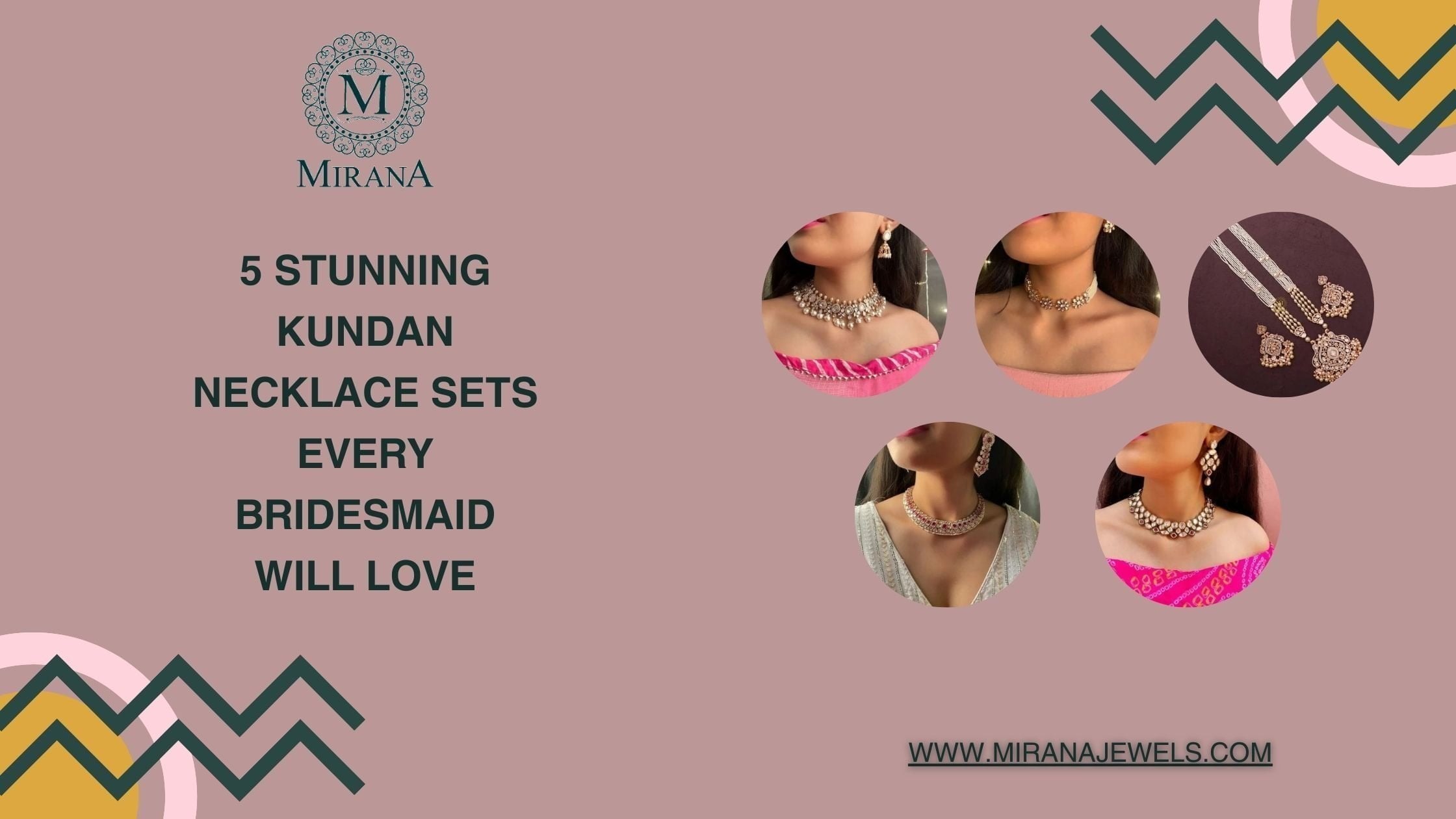 5 Stunning Kundan Necklace Sets Every Bridesmaid Will Love