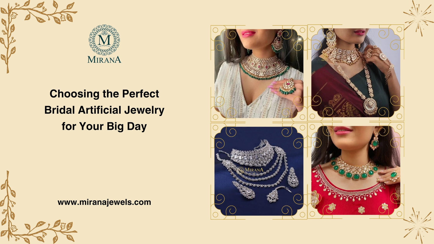 Choosing the Perfect Bridal Artificial Jewelry for Your Big Day