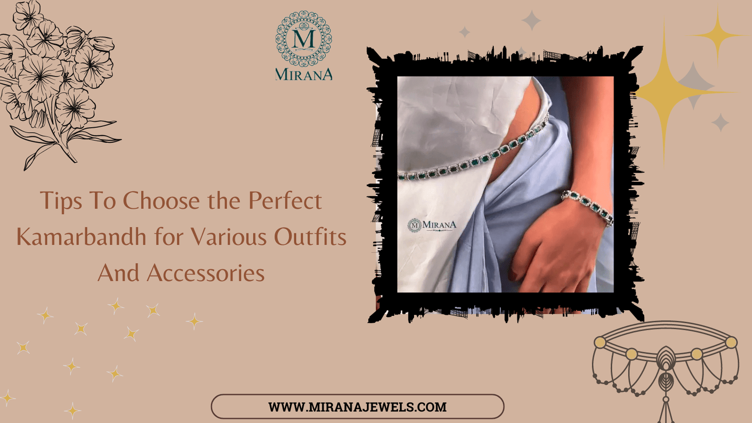 Tips To Choose the Perfect Kamarbandh for Various Outfits And Accessories
