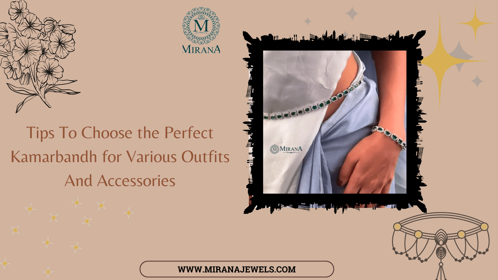 Tips To Choose the Perfect Kamarbandh for Various Outfits And Accessories