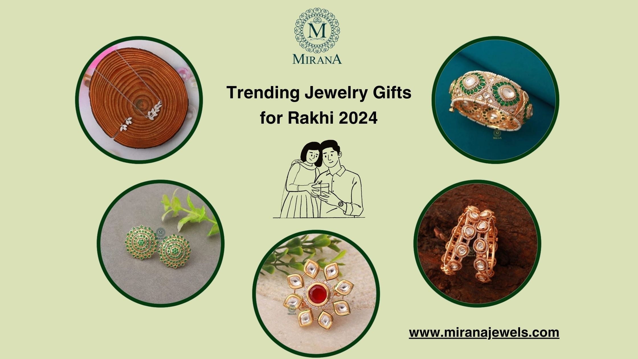 Trending Jewelry Gifts for Rakhi 2024