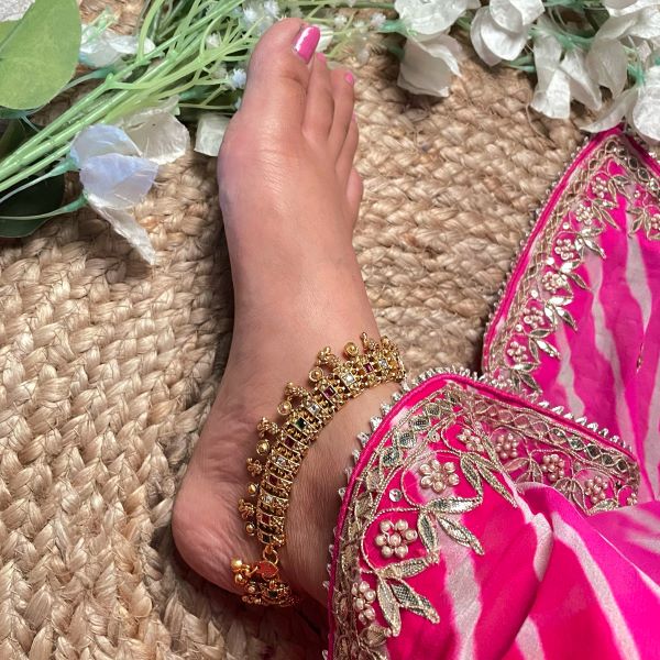 Namami Antique Designer Anklets