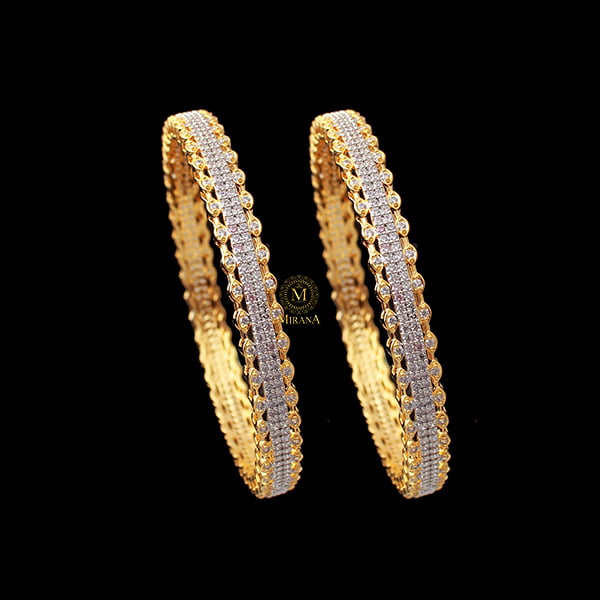 Jizzy CZ Designer Bangles