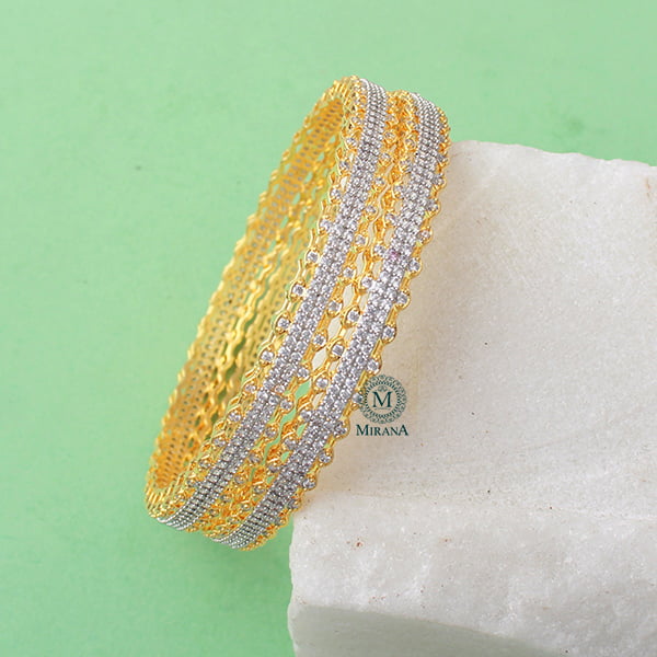 Jizzy CZ Designer Bangles