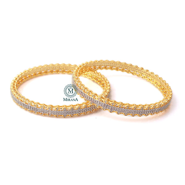 Jizzy CZ Designer Bangles