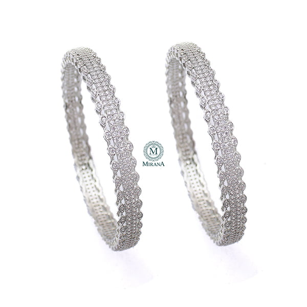 Jizzy CZ Designer Bangles