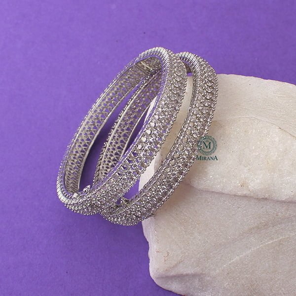Serena CZ Designer Bangles