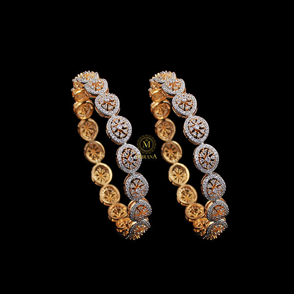 Claire CZ Designer Bangles