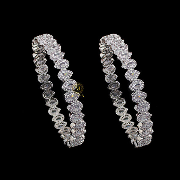 Eliza CZ Designer Bangles