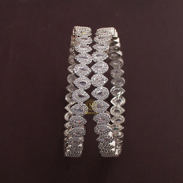 Eliza CZ Designer Bangles