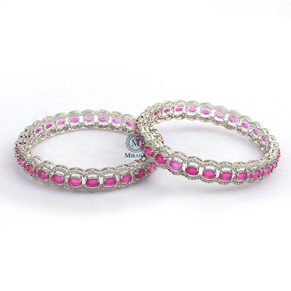 Laura Ruby CZ Designer Bangles