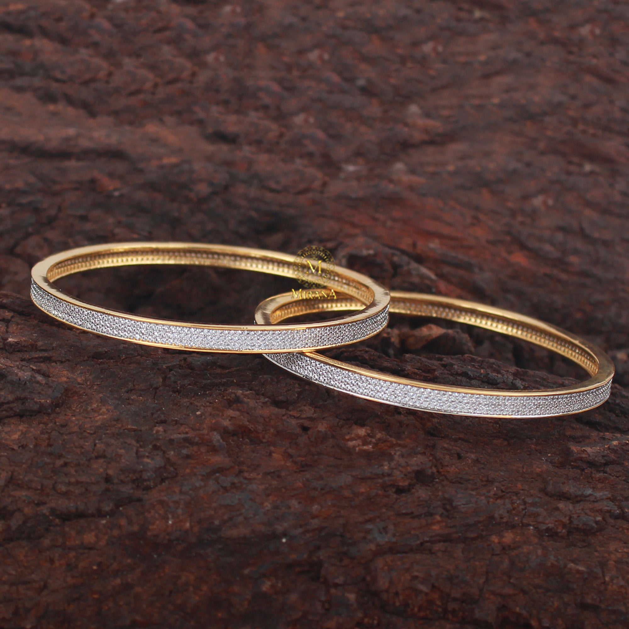 Maeve CZ Designer Bangles