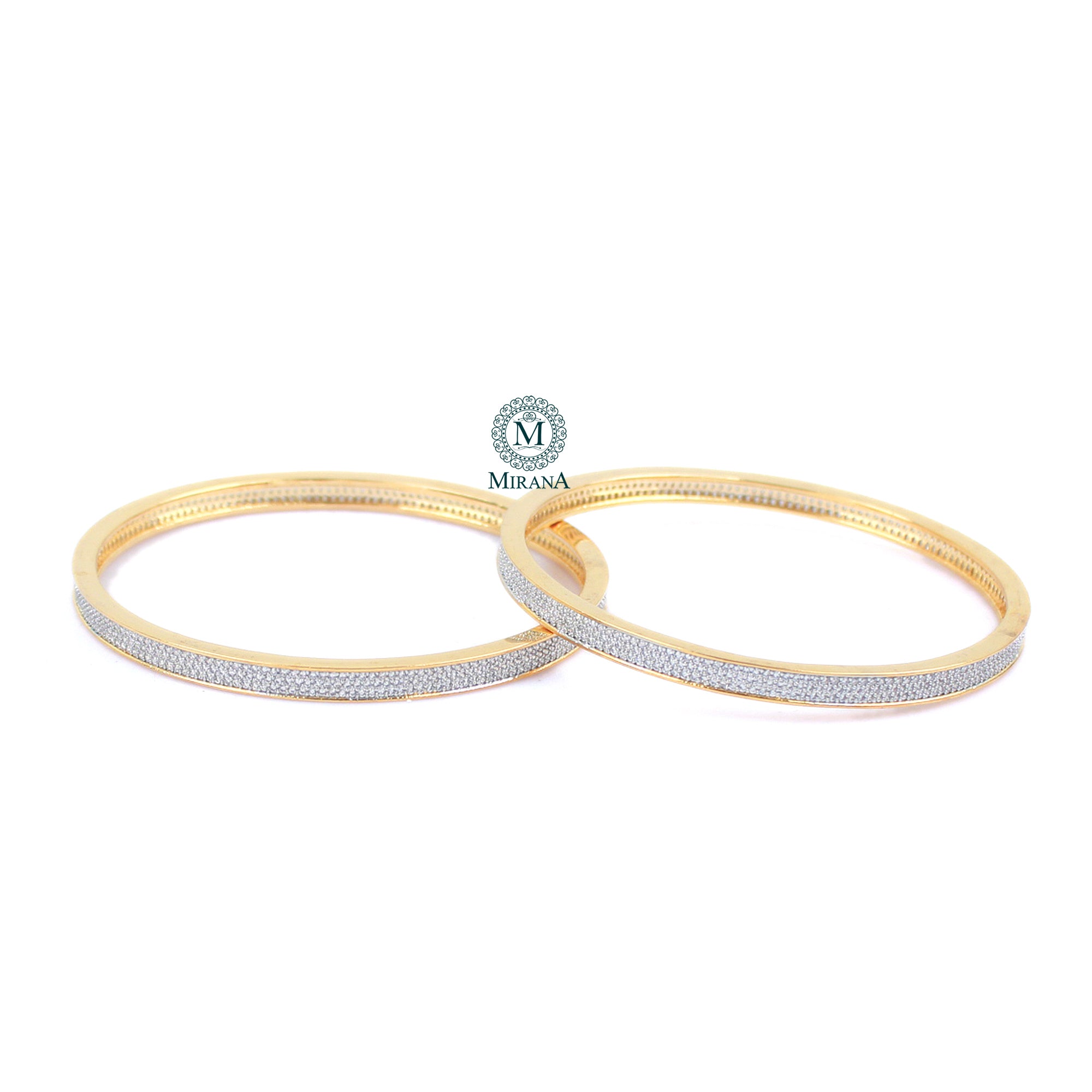 Maeve CZ Designer Bangles