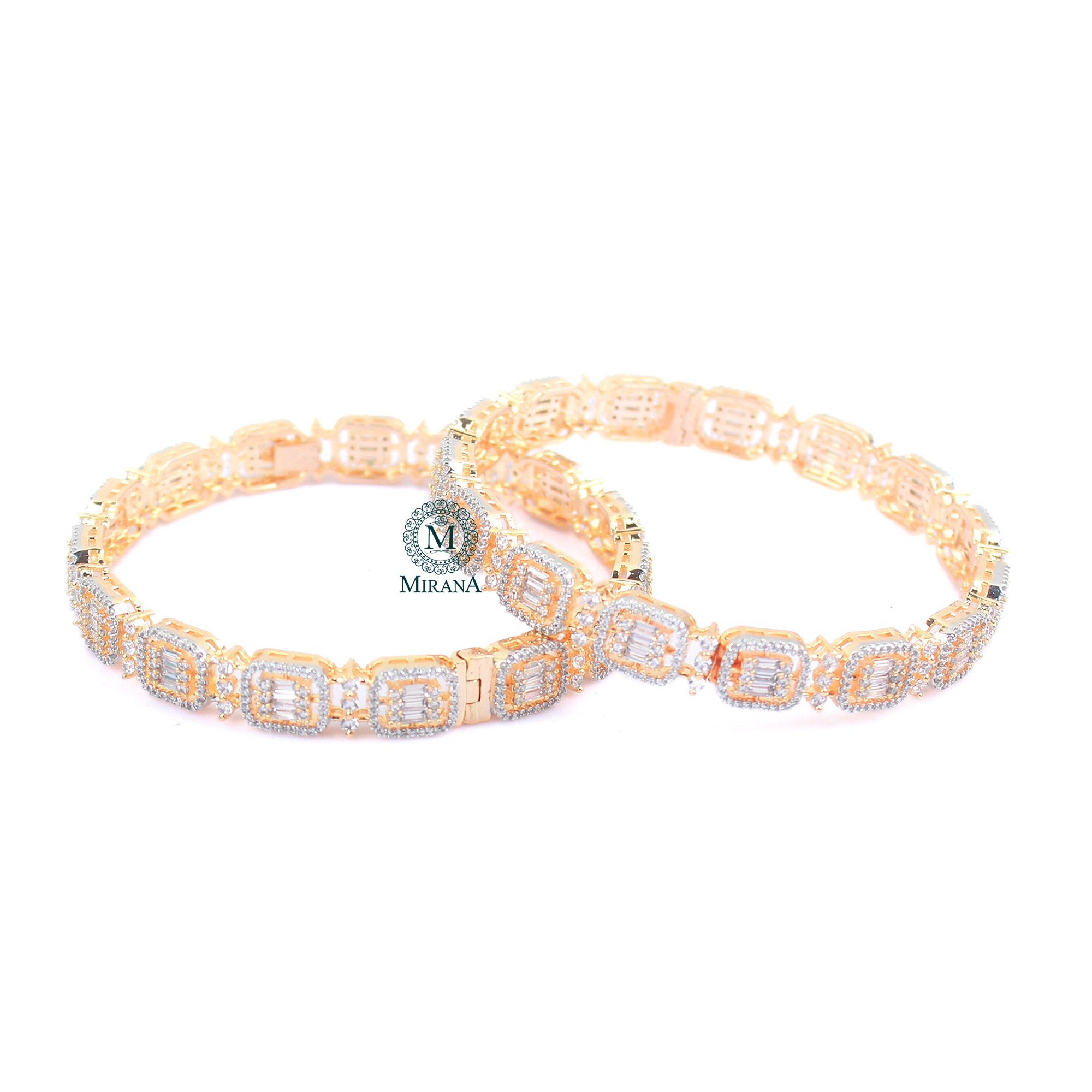 Zuri CZ Designer Bangles