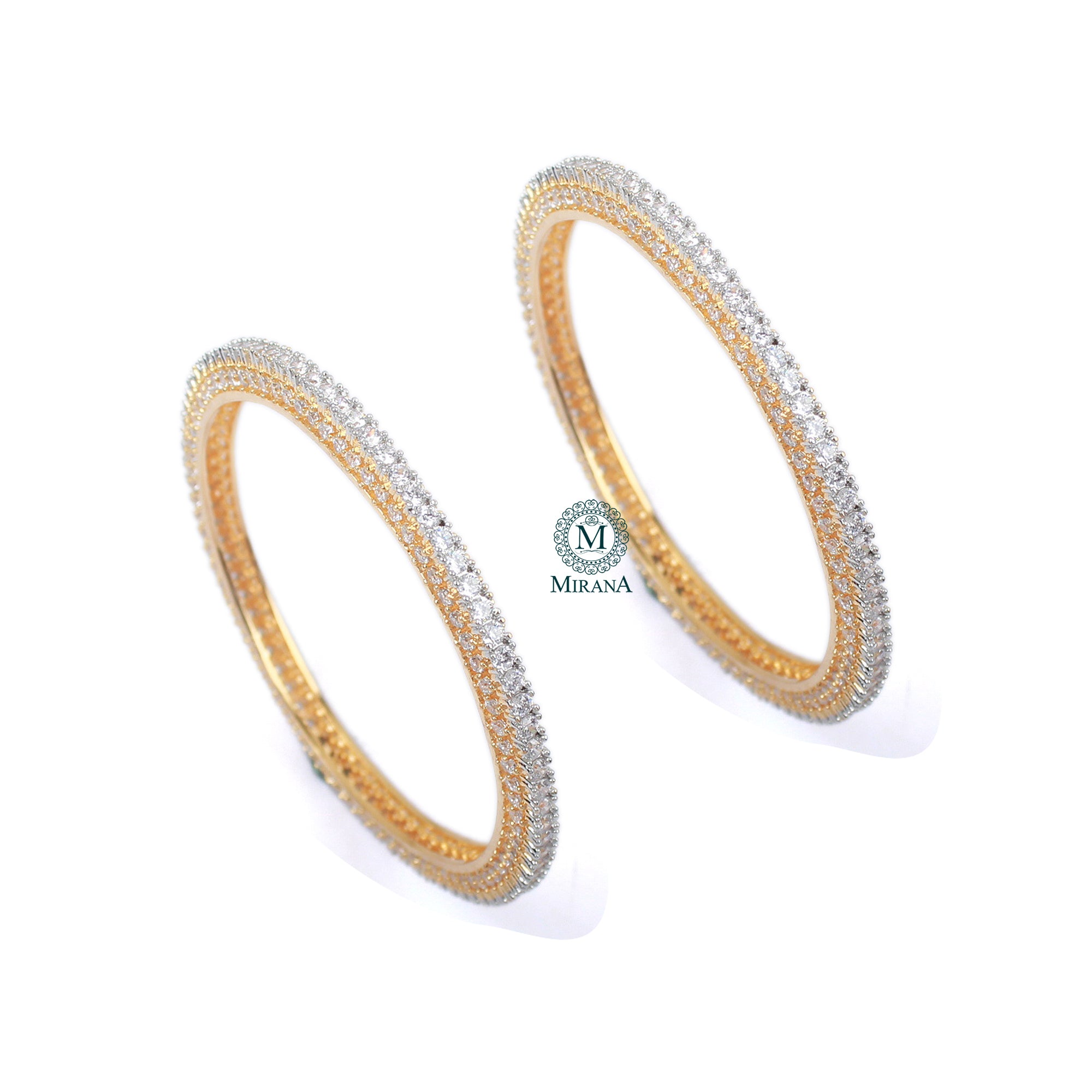 Glora CZ Designer Bangles