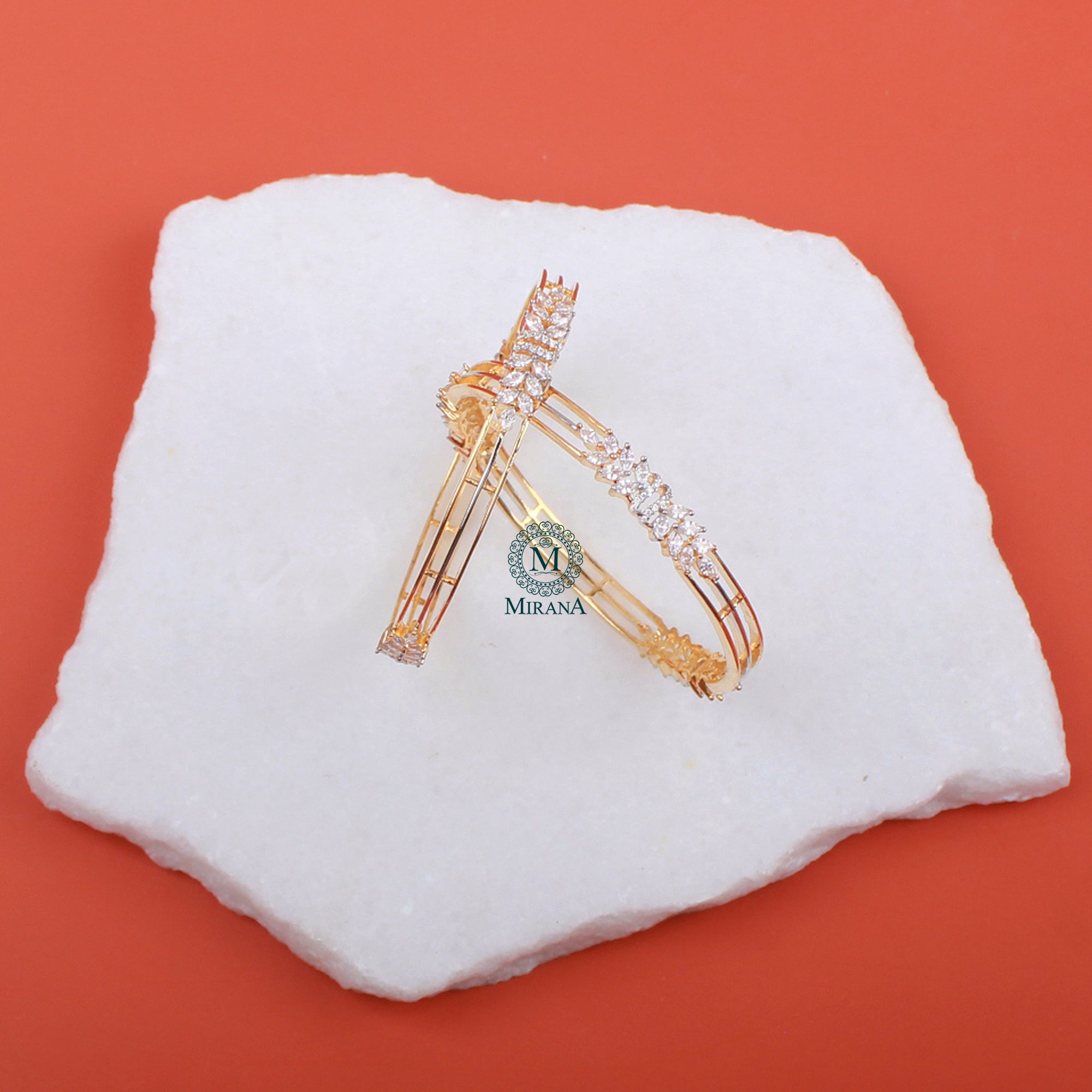 Ana CZ Designer Bangles