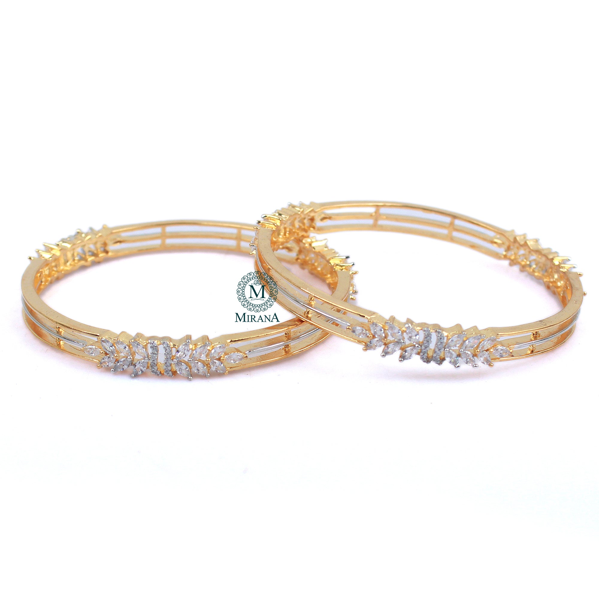Ana CZ Designer Bangles