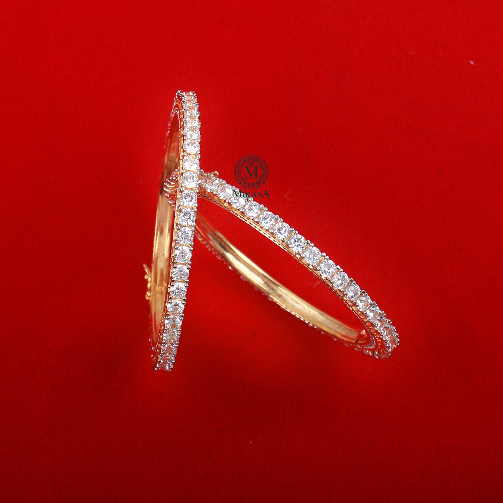 Camilla CZ Designer Bangles