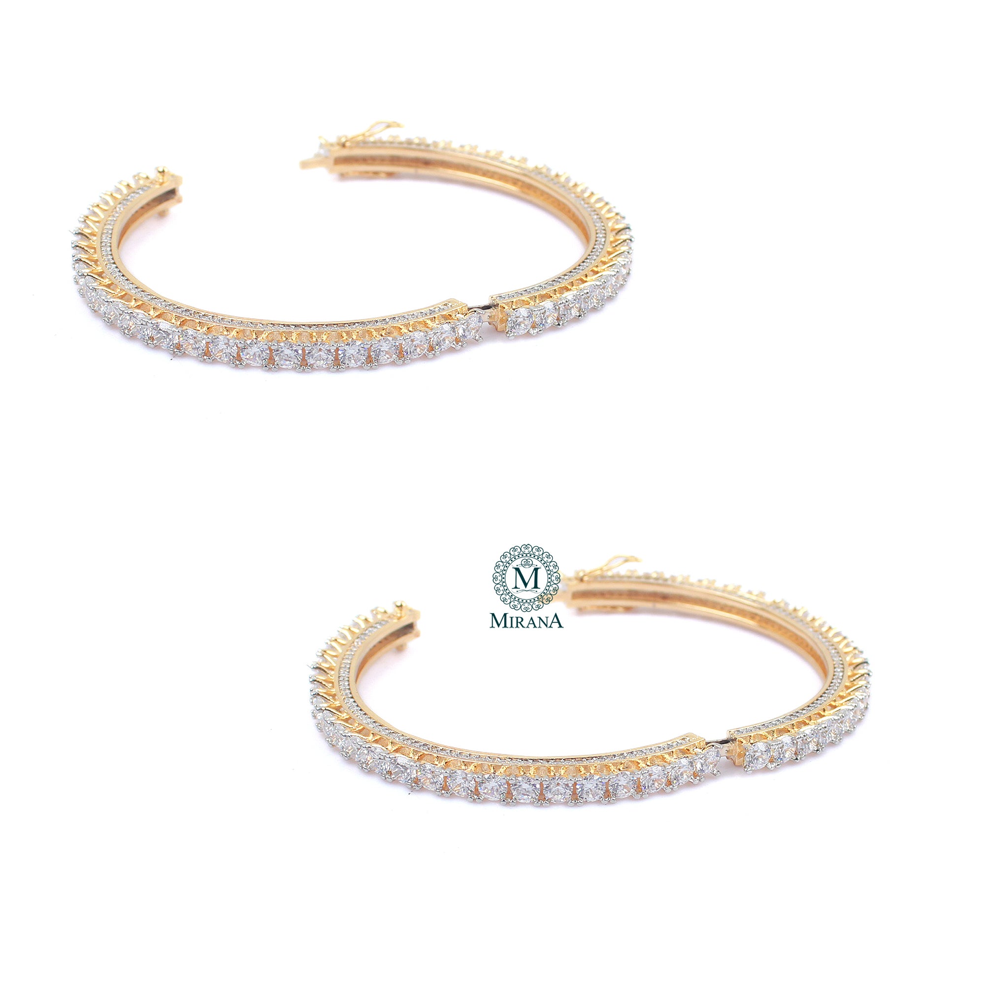 Camilla CZ Designer Bangles