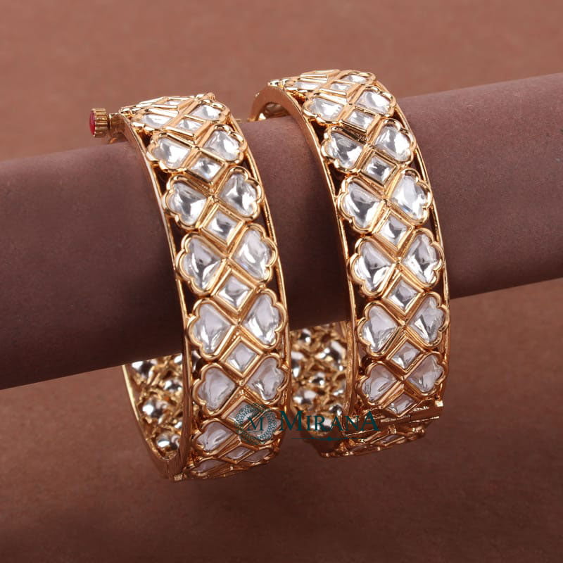 Devika Bridal Polki Bangles