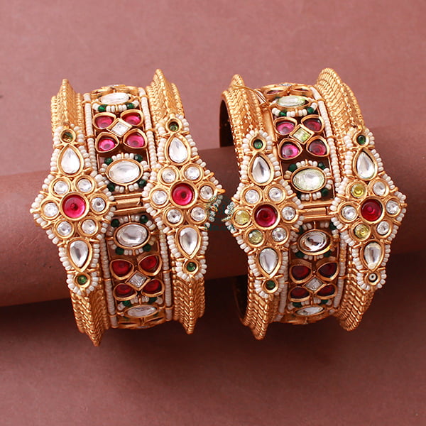 Saranshi Multi Antique Designer Kadas