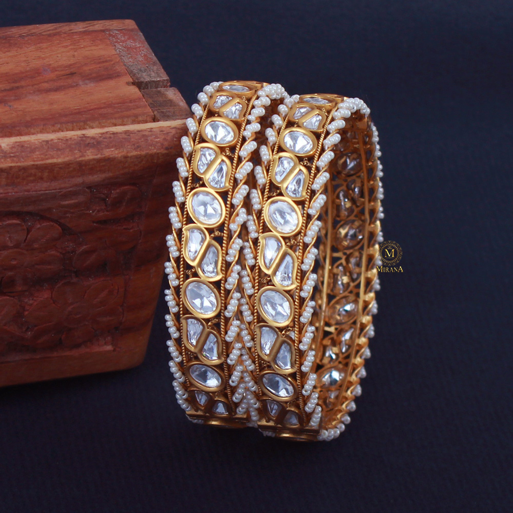 Yogita Polki Designer Bangles