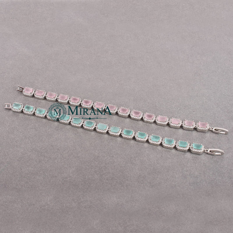 Octo Pastel Colored Designer Bracelet