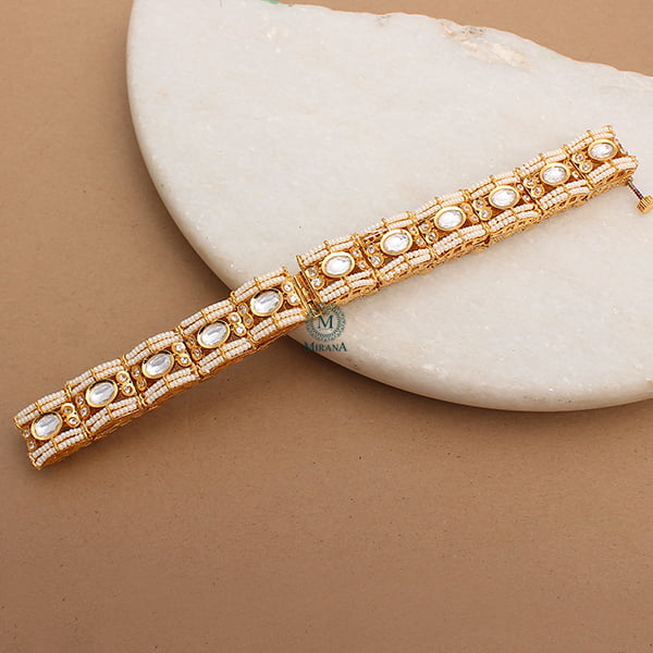Sanvi Polki Bridal Designer Bracelet