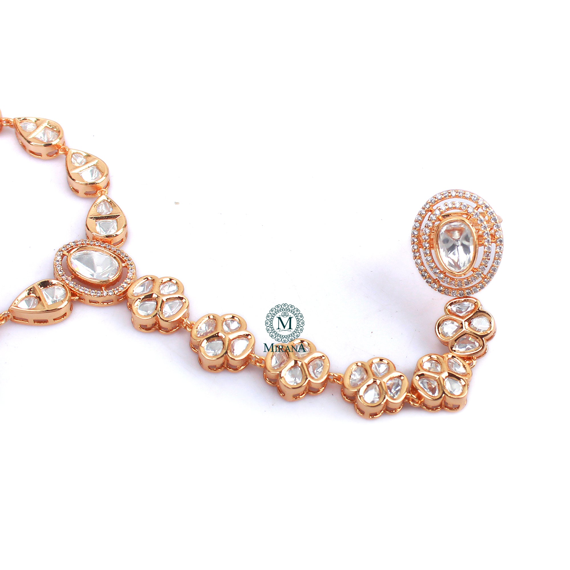 Radha Polki Designer Hathphool