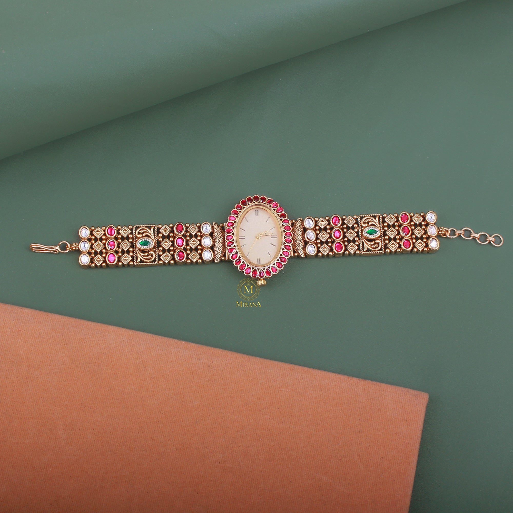 Dulari Antique Designer Watch Bracelet