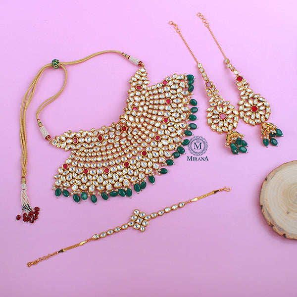 Advika Kundan Bridal Designer Choker Set