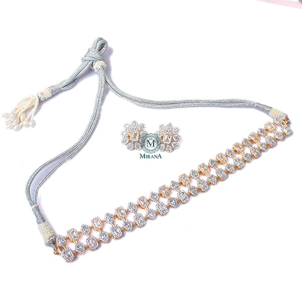Lavie CZ Designer Choker Set
