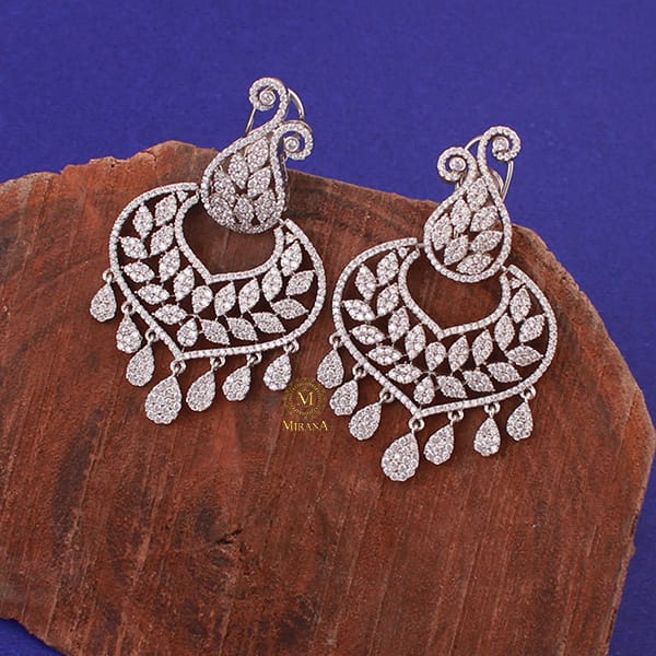 Elena CZ Designer Earrings