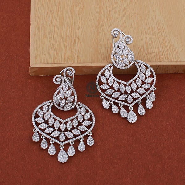 Elena CZ Designer Earrings