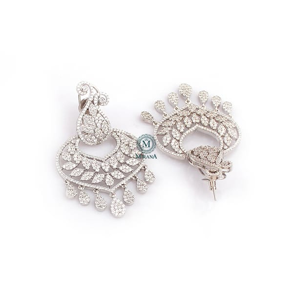 Elena CZ Designer Earrings