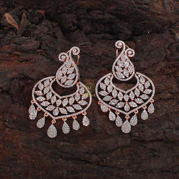 Elena CZ Designer Earrings