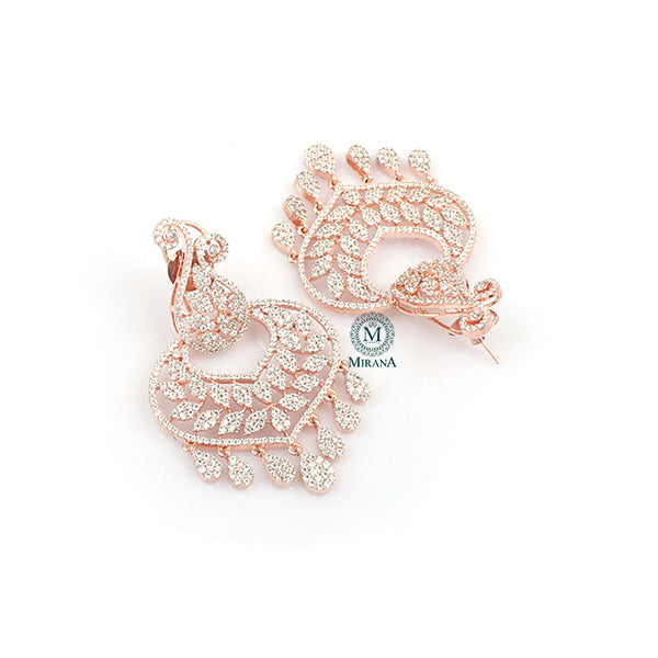 Elena CZ Designer Earrings