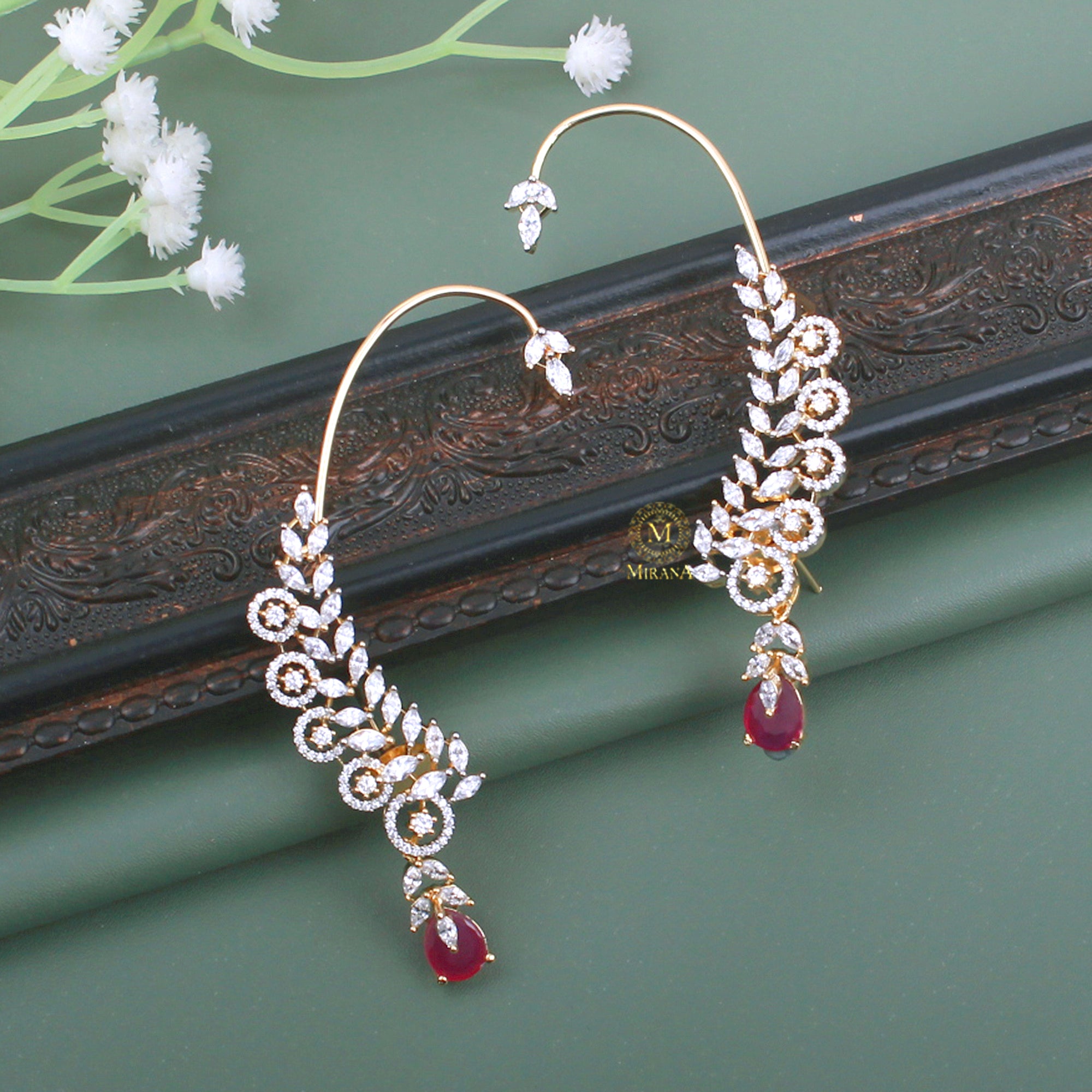 Shanaya CZ Designer Earcuffs