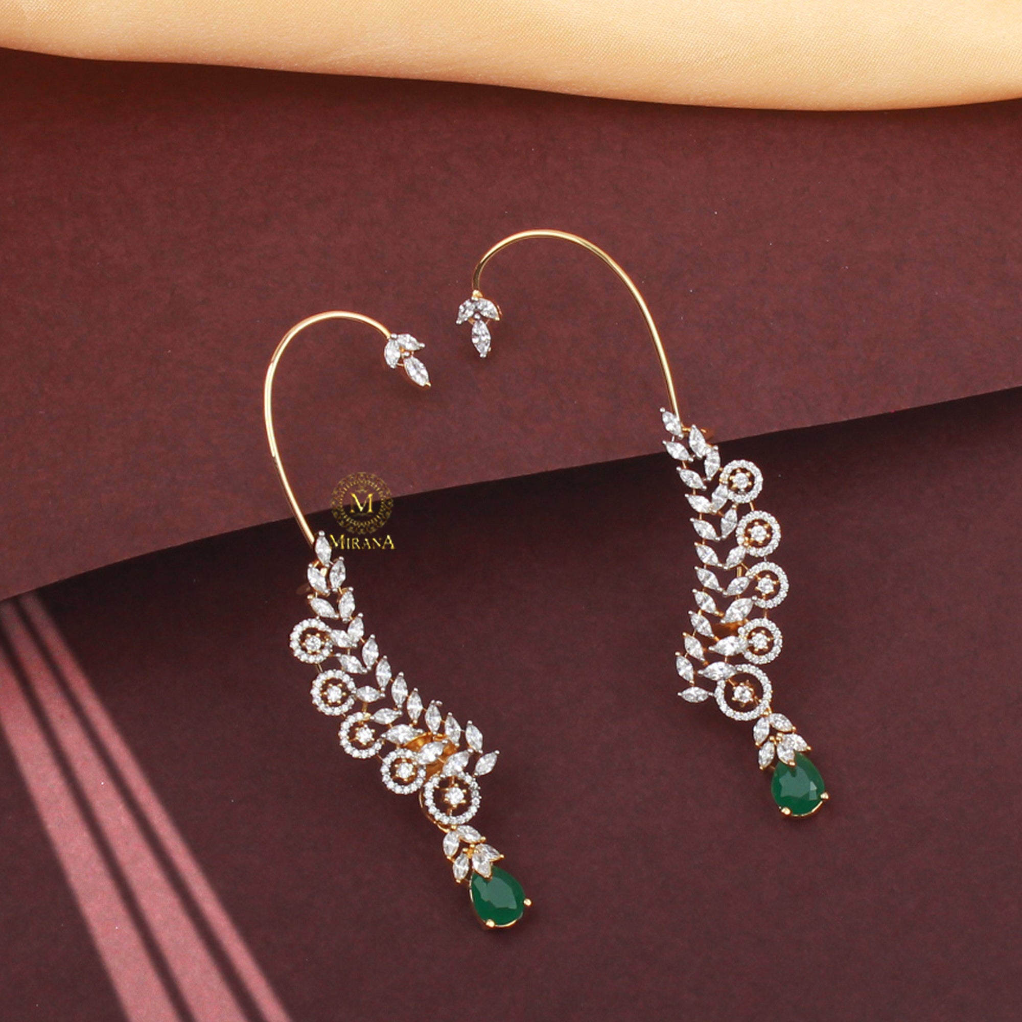 Shanaya CZ Designer Earcuffs