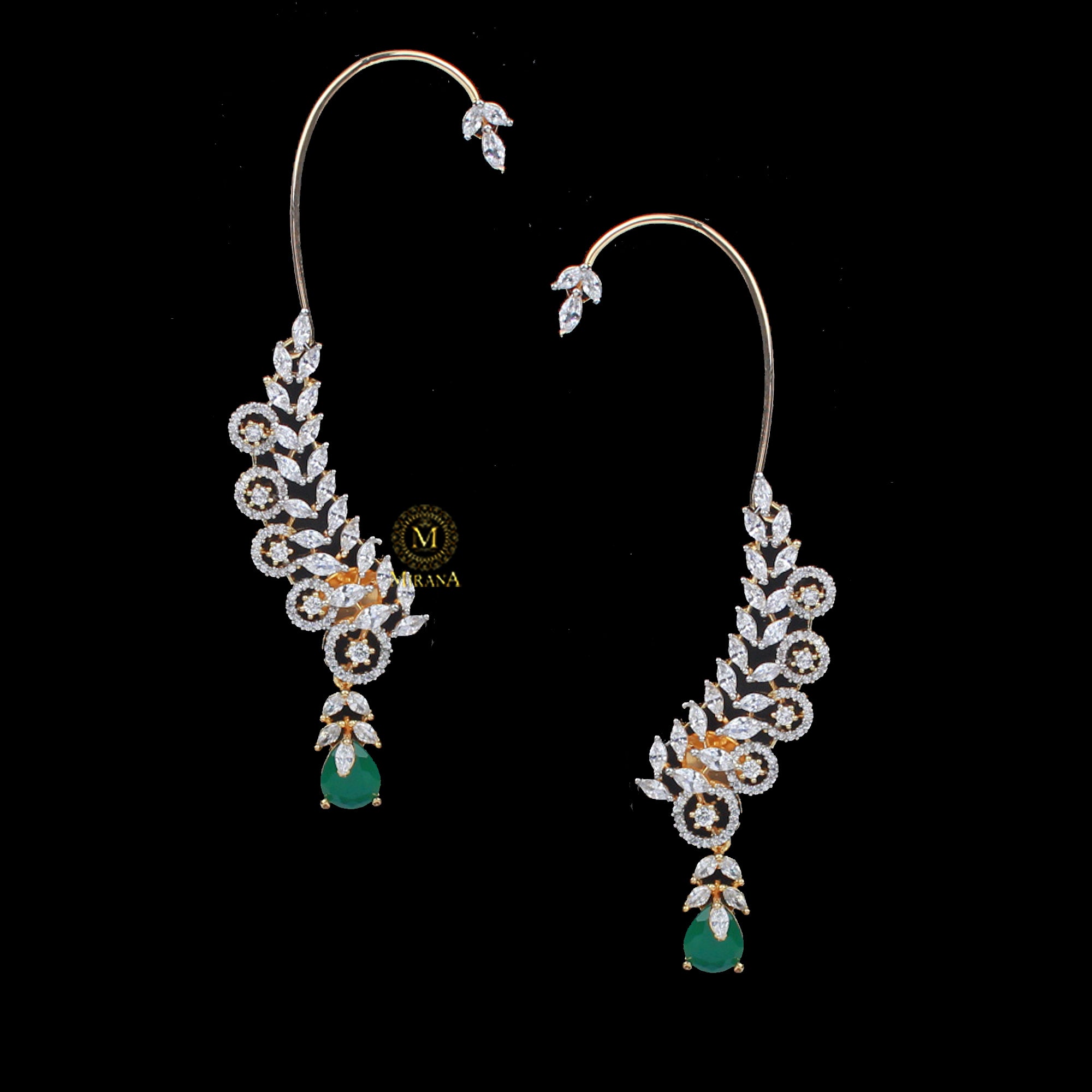 Shanaya CZ Designer Earcuffs