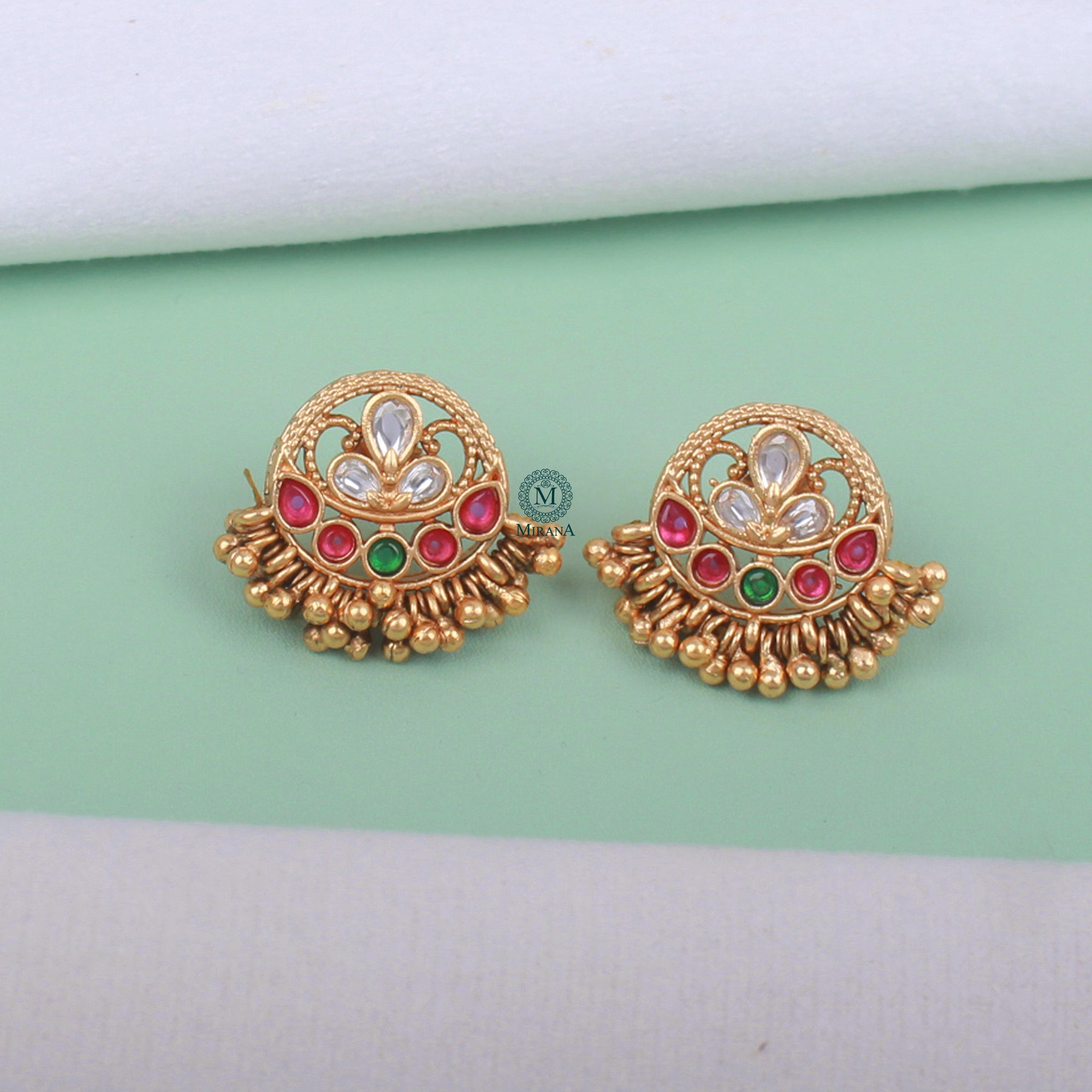 Paheli Antique Designer Studs