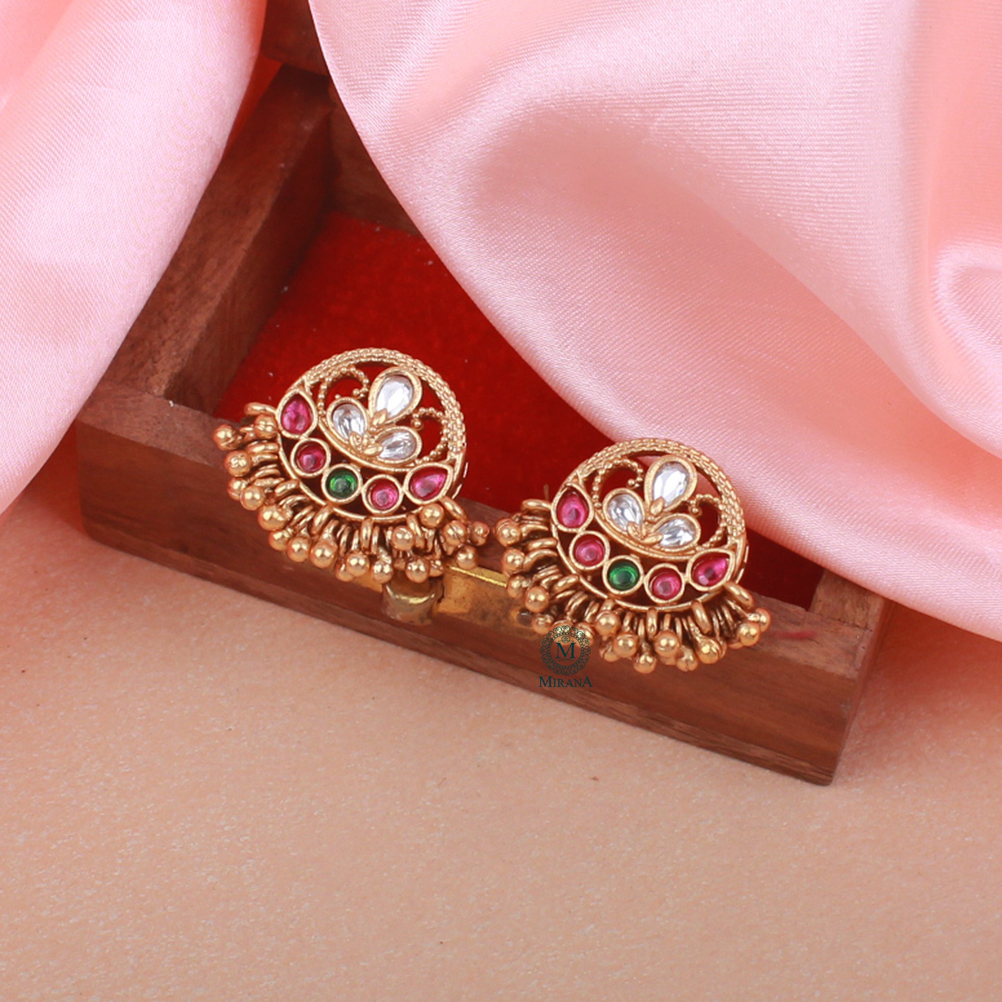 Paheli Antique Designer Studs