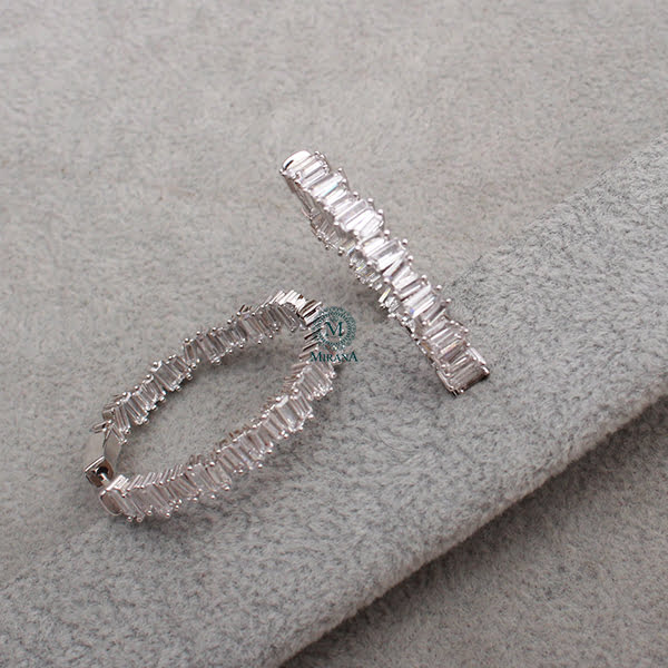 Zuli CZ Designer Hoop Hangings