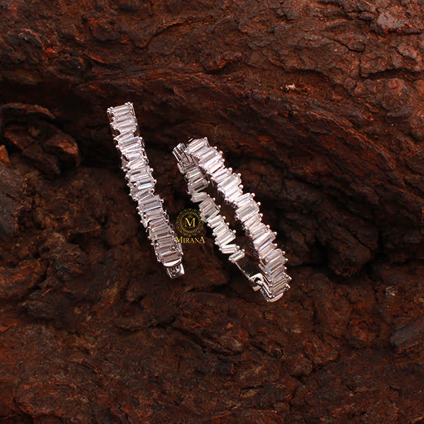 Zuli CZ Designer Hoop Hangings