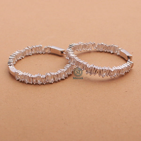 Zuli CZ Designer Hoop Hangings