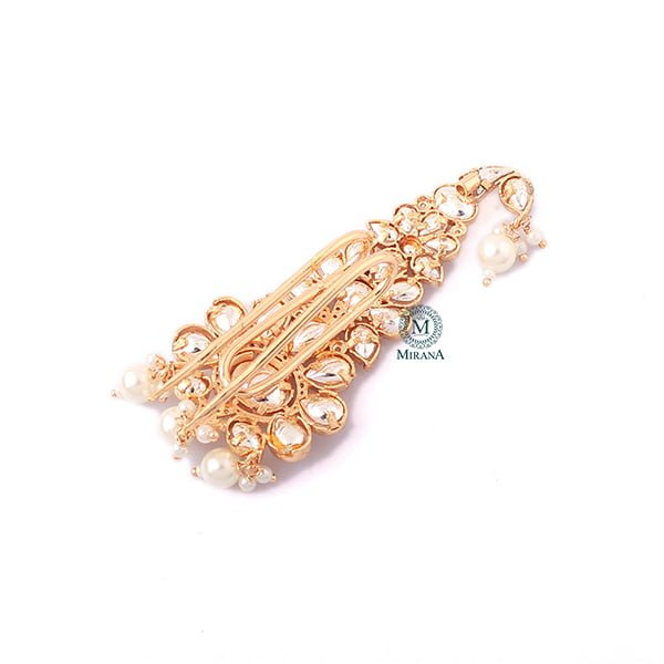Riyan Pearl Polki Designer Kalangi