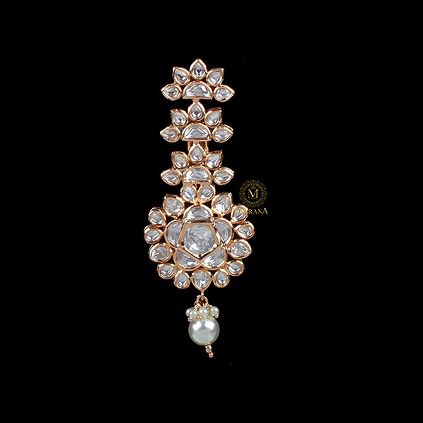 Aariv Pearl Polki Designer Kalangi