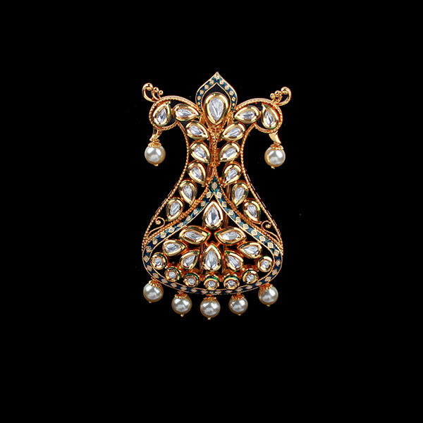 Dhruv Multi Colour Polki Designer Kalangi