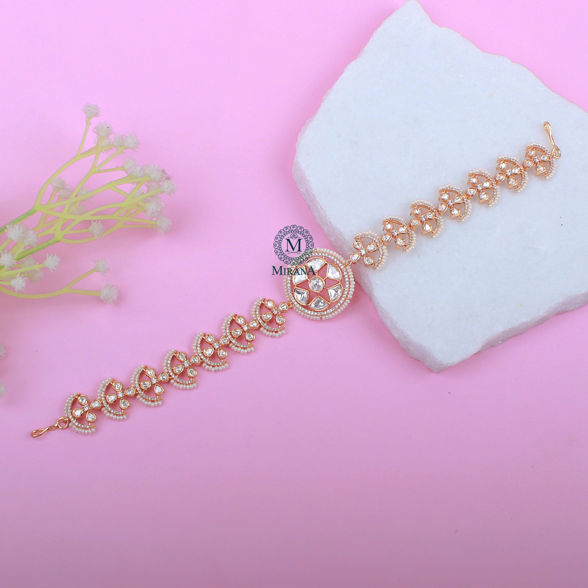 Kanishka Polki Designer Sheeshpatti