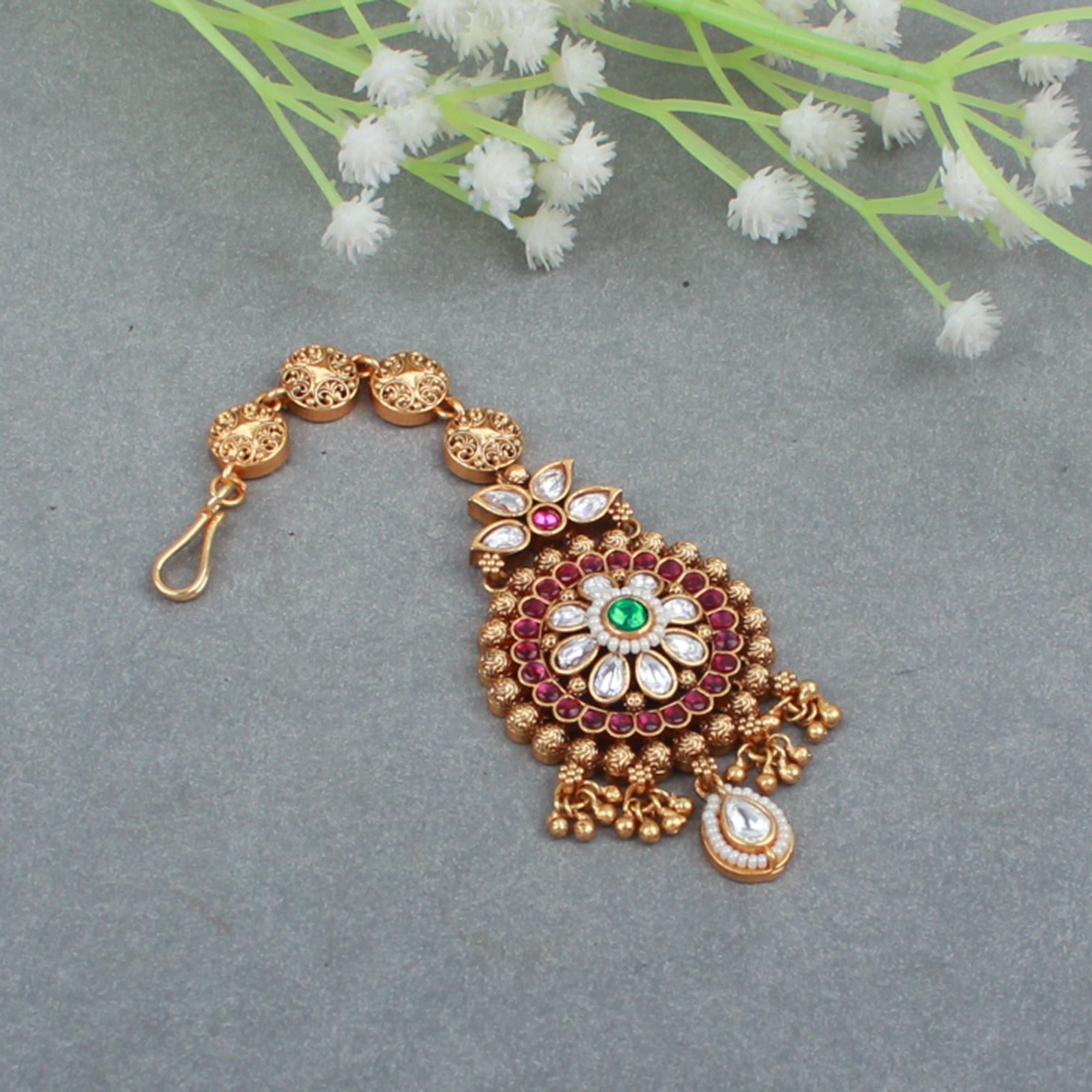 Ashima Antique Designer Maangtika